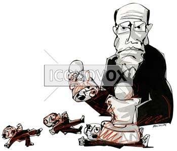 Eric Woerth, dessin de Phillipe, réf. 0011-0939