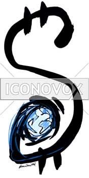 Cyclone, dessin de Phillipe, réf. 0011-0956