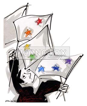 Alternatives européennes, dessin de Phillipe, réf. 0011-0968