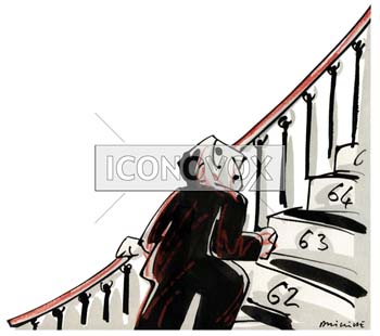 Marches, dessin de Phillipe, réf. 0011-0981