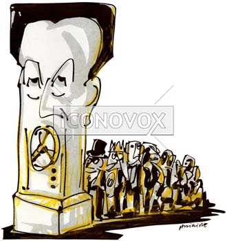 Les riches, dessin de Phillipe, réf. 0011-0996