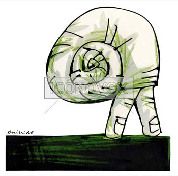 Evolution, dessin de Phillipe, réf. 0011-1021