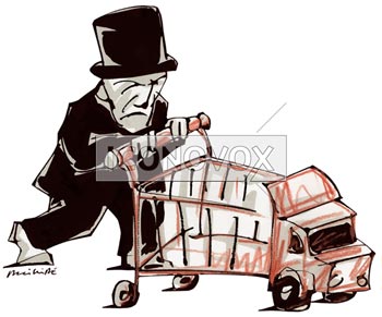 Grande distribution, dessin de Phillipe, réf. 0011-1159