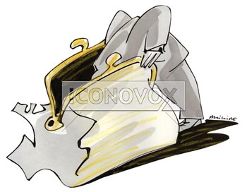 Audit sur la dette, dessin de Phillipe, réf. 0011-1232