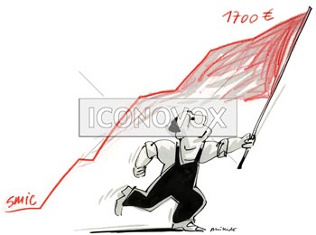 Smic à 1700, dessin de Phillipe, réf. 0011-1242