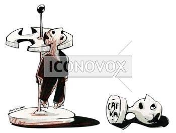 CAF-KA, dessin de Phillipe, réf. 0011-1246