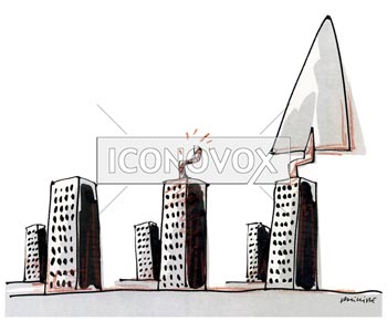 Politique de la ville, dessin de Phillipe, réf. 0011-1253