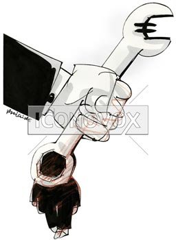 Le coup du travail, dessin de Phillipe, réf. 0011-1273