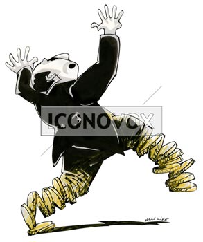 Evasion fiscale, dessin de Phillipe, réf. 0011-1284