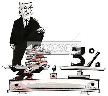 Stabilisation budgétaire, dessin de Phillipe, réf. 0011-1331