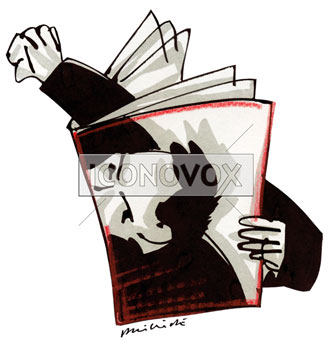 Presse d'opinion, dessin de Phillipe, réf. 0011-1498