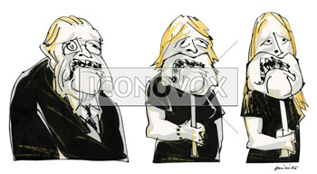 Le clan Le Pen, dessin de Phillipe, réf. 0011-1511