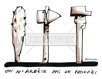 On n'arrête pas le progrès, dessin de Phillipe, réf. 0011-1528