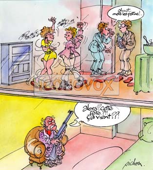 dessin de Pichon, réf. 0042-0006