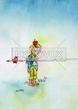 dessin de Pichon, réf. 0042-0020