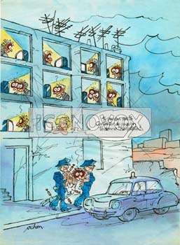 dessin de Pichon, r&eacute;f. 0042-0041