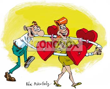 dessin de Rémi Malingrëy, réf. 0038-0435