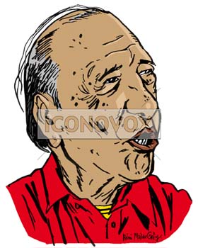 Jacques Séguela, caricature de Rémi Malingrëy, réf. 0038-1803