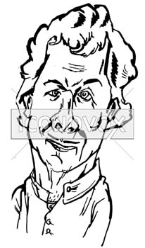 caricature de Rémi Malingrëy, réf. 0038-1810