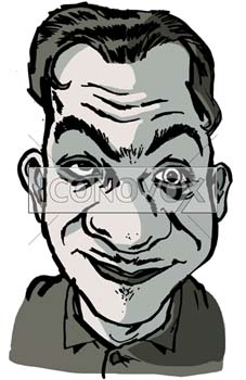 caricature de Rémi Malingrëy, réf. 0038-1811