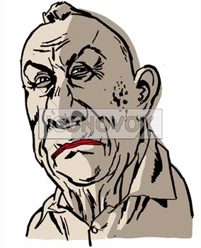 caricature de Rémi Malingrëy, réf. 0038-1817