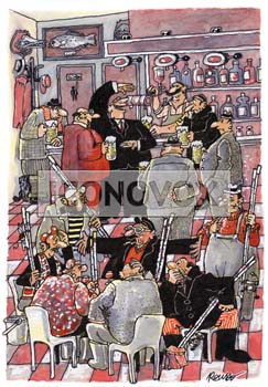 dessin de Rousso, réf. 0035-0037