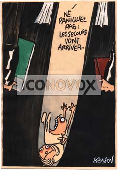 Enfance maltraitée, dessin de Samson, réf. 0015-0022