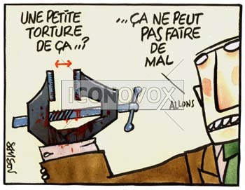 Torture, dessin de Samson, réf. 0015-0039