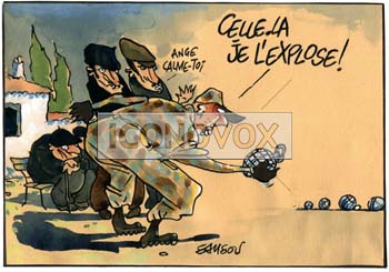 dessin de Samson, réf. 0015-0083