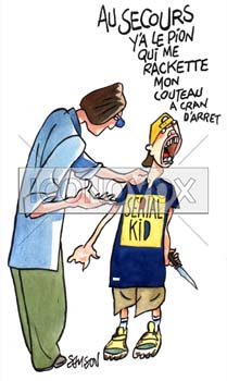 dessin de Samson, réf. 0015-0090