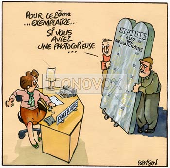 dessin de Samson, réf. 0015-0235