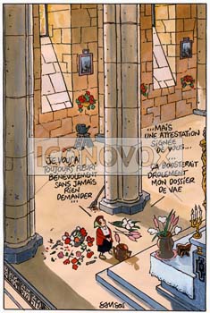 dessin de Samson, réf. 0015-0361