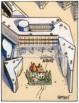 dessin de Samson, réf. 0015-0752