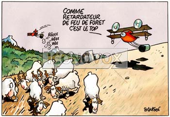 Retardateur de feu, dessin de Samson, réf. 0015-0818