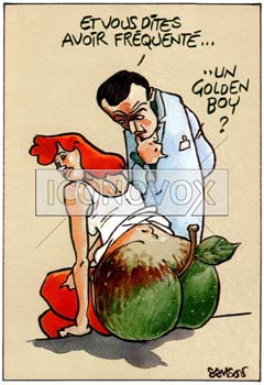 Golden, dessin de Samson, réf. 0015-0828