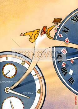 Le temps de paysans, dessin de Samson, réf. 0015-0999