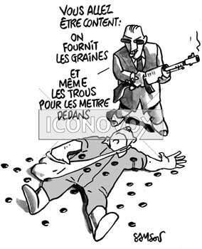 Semance, dessin de Samson, réf. 0015-1006