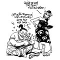 dessin de Samson, r&eacute;f. 0015-1415