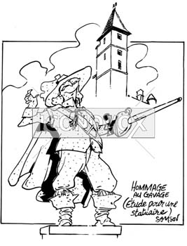 dessin de Samson, réf. 0015-1439