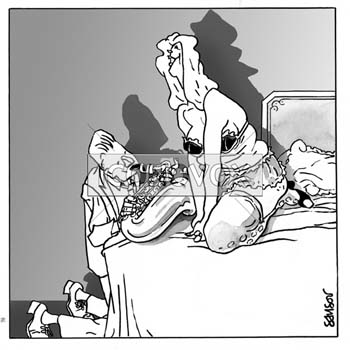 Jazz in Marciac, dessin de Samson, réf. 0015-1473