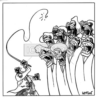 Gospel lionnes, dessin de Samson, réf. 0015-1485