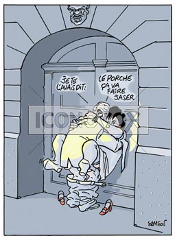 dessin de Samson, réf. 0015-2068