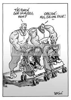dessin de Samson, réf. 0015-2070