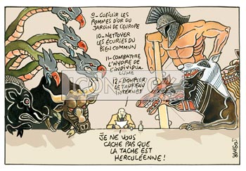 dessin de Samson, réf. 0015-2137