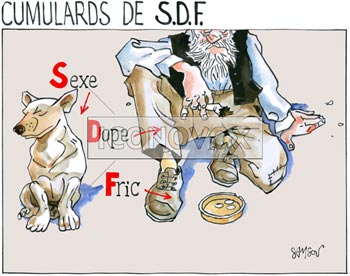 dessin de Samson, réf. 0015-2210