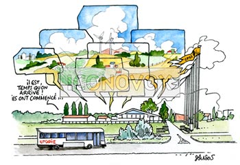 dessin de Samson, réf. 0015-2332