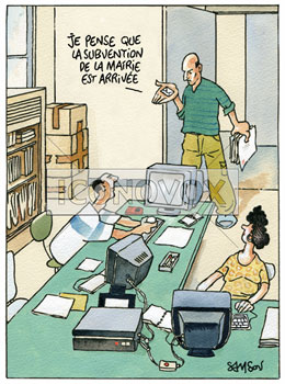 dessin de Samson, réf. 0015-2462