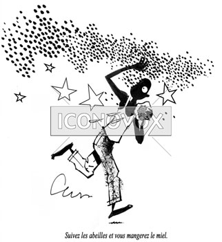 dessin de Sanmillan, réf. 0078-0001