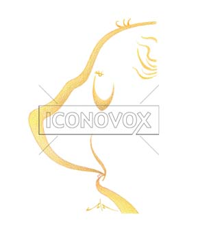 Brice Hortefeux, caricature de Solo, réf. 0046-0012