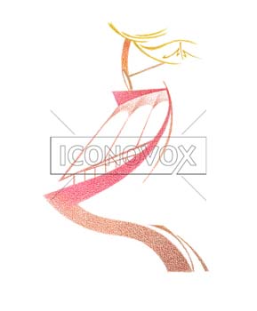 Michèle Alliot-Marie, caricature de Solo, réf. 0046-0015